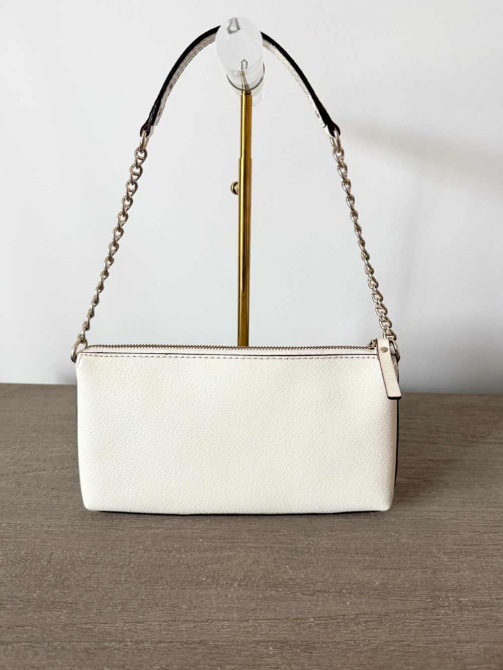 kate spade Cream Leather Chain Strap Shoulder Bag - Picture 3 of 7
